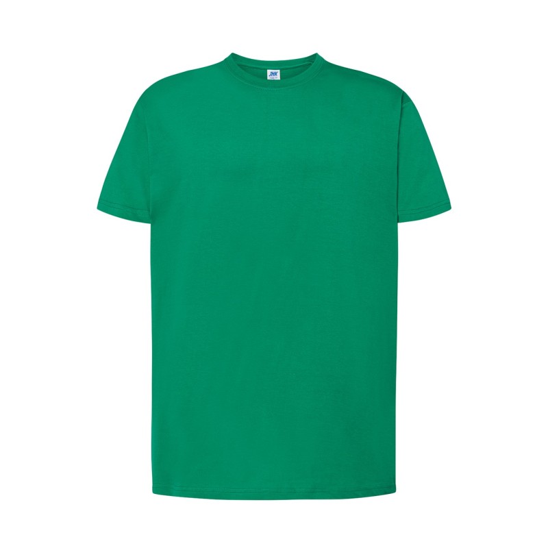 T-shirt męski 100% bawełna zielony 190 g/m2