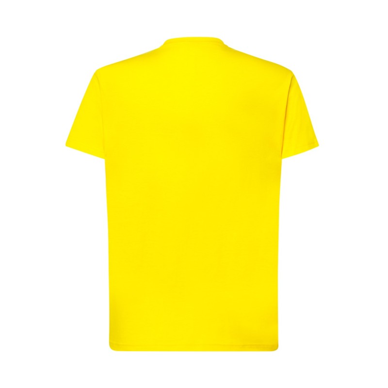 T-shirt męski 100% bawełna żółty 190 g/m2
