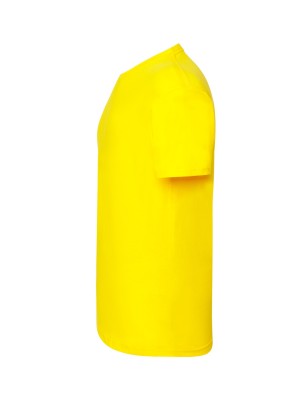 T-shirt męski 100% bawełna żółty 190 g/m2