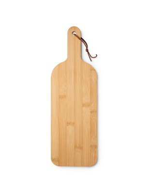 Deska do krojenia z bambusa z uchwytem i sznurkiem do zawieszania 40 x 13,5 cm