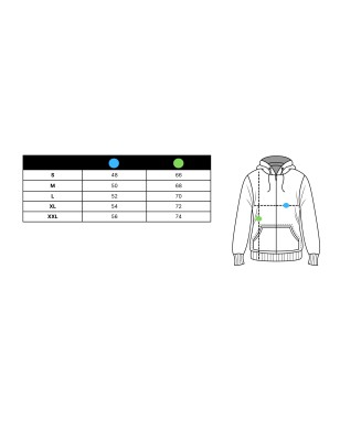 Damska bluza dresowa z kapturem biała