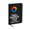 NOTATNIK A6 NOTES czarny eko skóra idealny na prezent z twoim logo