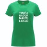 Damska koszulka T-shirt z twoim napisem nadrukiem logo zielona