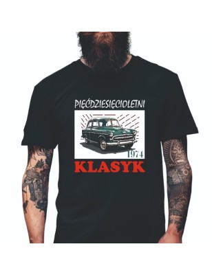 Koszulka Męska Prezent na 40 50 60 urodziny dla faceta T-shirt dla niego W3