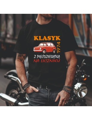 Koszulka Męska Prezent na 40 50 60 urodziny dla faceta T-shirt dla niego W4