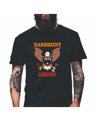 Koszulka Męska Prezent na 40 50 60 urodziny dla faceta T-shirt dla niego W5