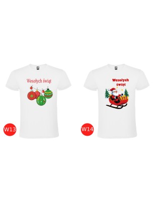 T-Shirt Koszulka Świąteczna na prezent W2