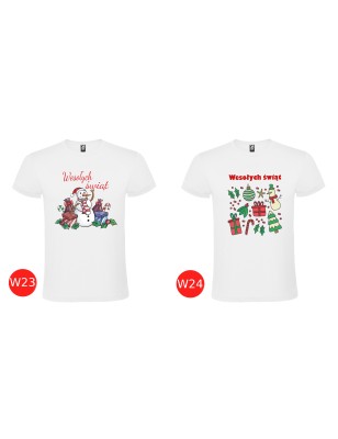 T-Shirt Koszulka Świąteczna na prezent W2