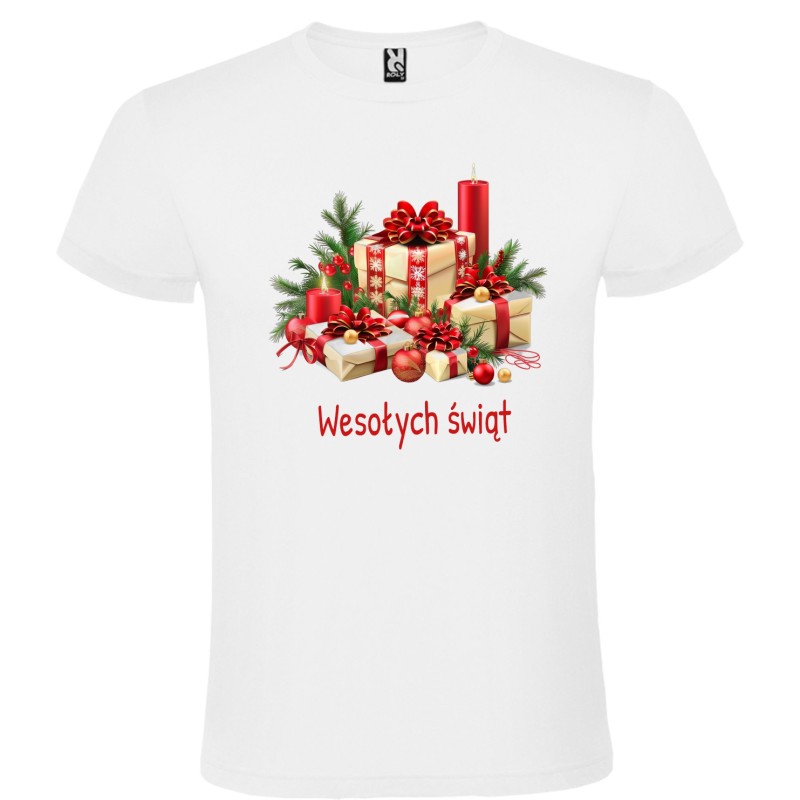 T-Shirt Koszulka Świąteczna na prezent W8