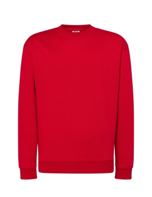 Męska bluza dresowa klasyczna wygodna czerwona