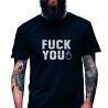 Koszulka Męska Młodzieżowa T-Shirt FUCK YOU Bawełna