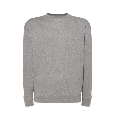 Męska bluza dresowa klasyczna wygodna szara