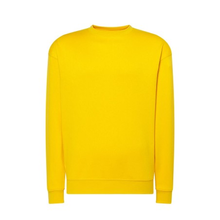Męska bluza dresowa klasyczna wygodna żółta
