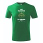 T-shirt męski zielony taki dziadek to skarb roz. S