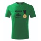 T-shirt męski zielony dziadek na medal roz. S