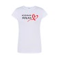 T-shirt damski biały kochana zołza roz. S