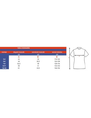 Dziecięca koszulka T-shirt z twoim napisem nadrukiem logo chabrowa