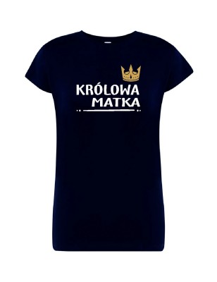 T-shirt damski królowa matka - 10 kolorów do wyboru