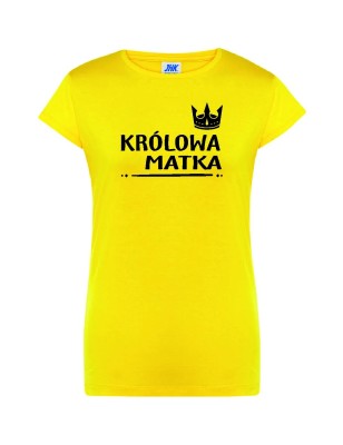 T-shirt damski królowa matka - 10 kolorów do wyboru