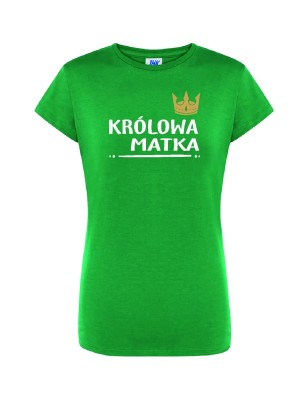 T-shirt damski królowa matka - 10 kolorów do wyboru