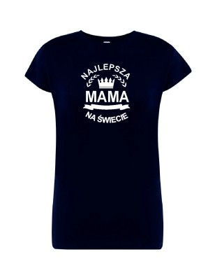 T-shirt damski najlepsza mama na świecie - 10 kolorów do wyboru