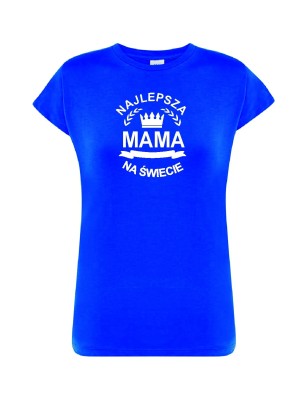 T-shirt damski najlepsza mama na świecie - 10 kolorów do wyboru