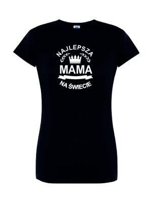 T-shirt damski najlepsza mama na świecie - 10 kolorów do wyboru