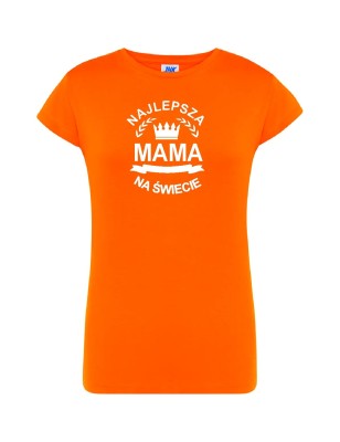 T-shirt damski najlepsza mama na świecie - 10 kolorów do wyboru