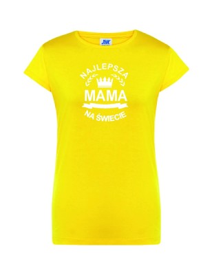 T-shirt damski najlepsza mama na świecie - 10 kolorów do wyboru