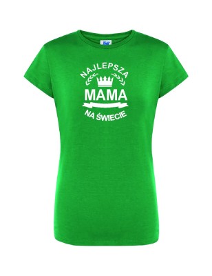 T-shirt damski najlepsza mama na świecie - 10 kolorów do wyboru