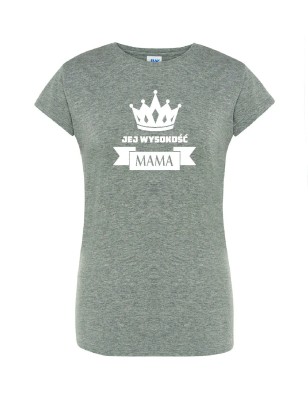 T-shirt damski jej wysokość mama - 10 kolorów do wyboru