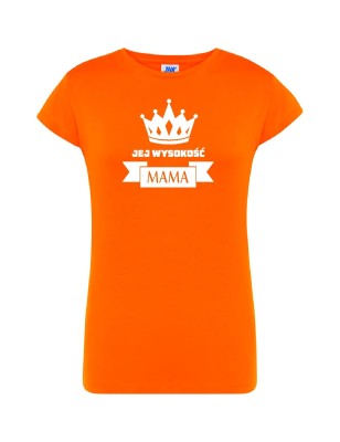 T-shirt damski jej wysokość mama - 10 kolorów do wyboru