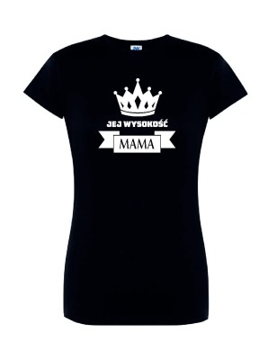 T-shirt damski jej wysokość mama - 10 kolorów do wyboru