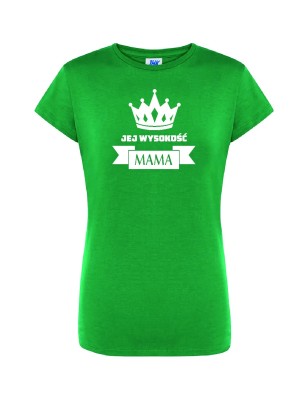 T-shirt damski jej wysokość mama - 10 kolorów do wyboru