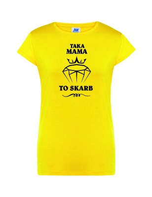 T-shirt damski mama to skarb - 10 kolorów do wyboru