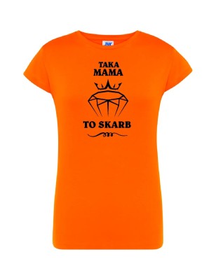 T-shirt damski mama to skarb - 10 kolorów do wyboru