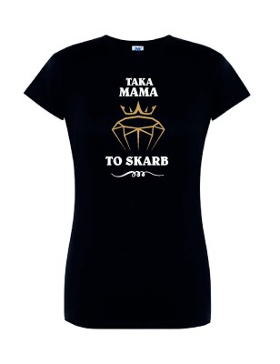 T-shirt damski mama to skarb - 10 kolorów do wyboru