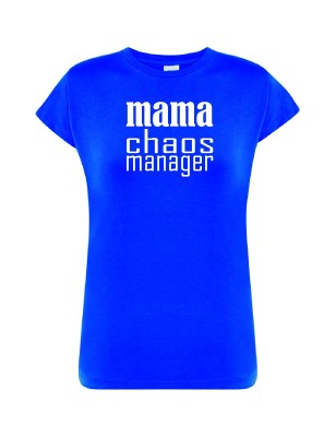 T-shirt damski mama chaos manager- 10 kolorów do wyboru