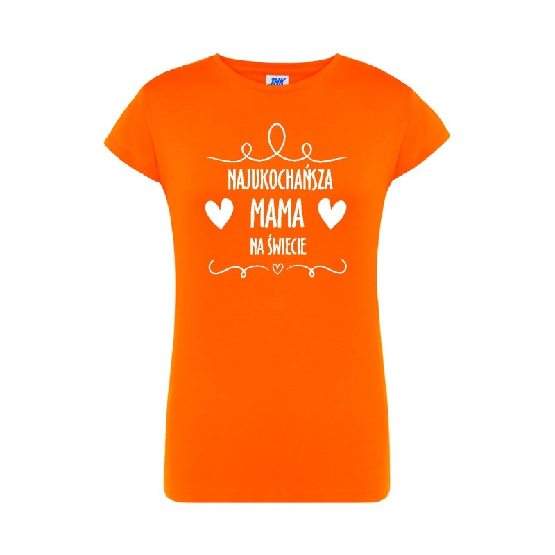 T-shirt damski najukochańsza mama 10 kolorów do wyboru