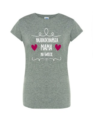 T-shirt damski najukochańsza mama 10 kolorów do wyboru