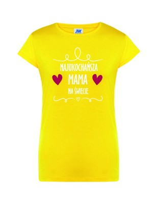 T-shirt damski najukochańsza mama 10 kolorów do wyboru