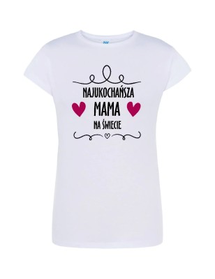 T-shirt damski najukochańsza mama 10 kolorów do wyboru