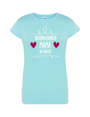 T-shirt damski najukochańsza mama 10 kolorów do wyboru