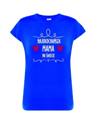 T-shirt damski najukochańsza mama 10 kolorów do wyboru