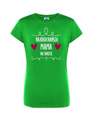 T-shirt damski najukochańsza mama 10 kolorów do wyboru