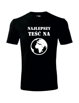 T-shirt męski najlepszy na całej planecie - 10 kolorów do wyboru