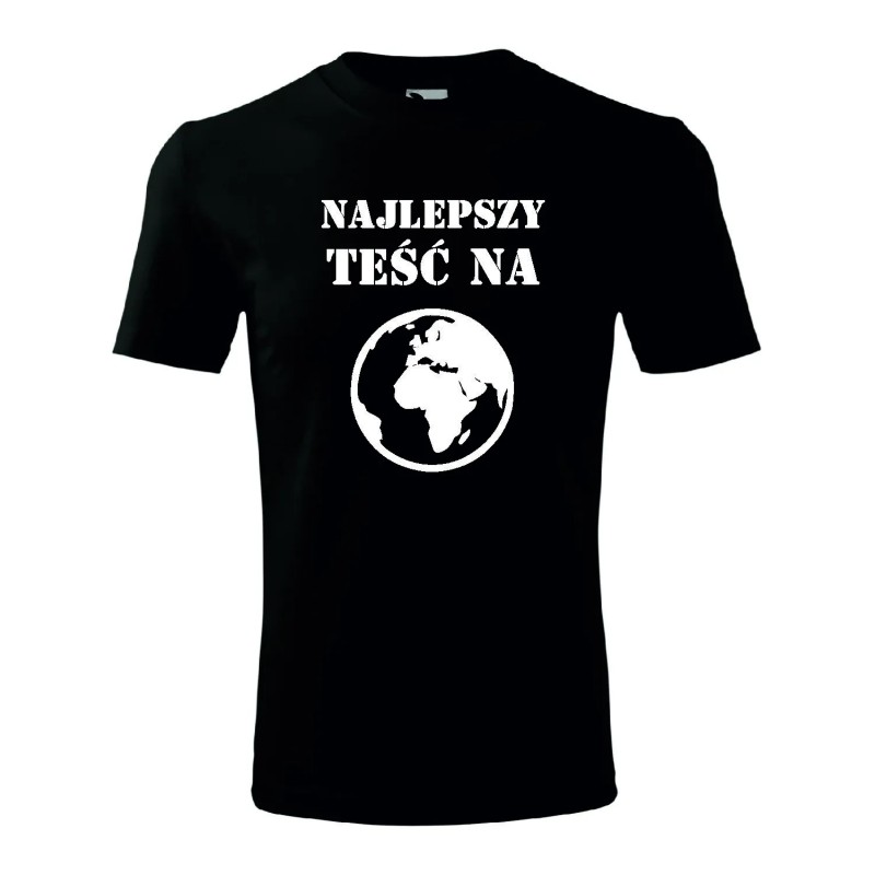 T-shirt męski najlepszy na całej planecie - 10 kolorów do wyboru