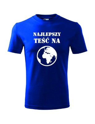 T-shirt męski najlepszy na całej planecie - 10 kolorów do wyboru