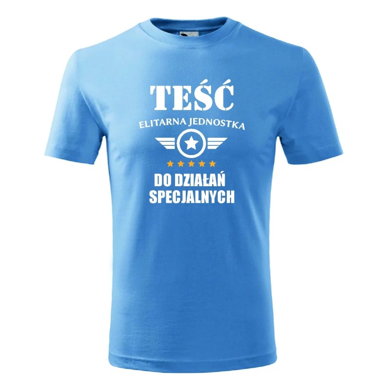 T-shirt męski teść do działań specjalnych - 10 kolorów do wyboru