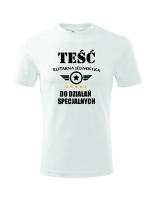 T-shirt męski teść do działań specjalnych - 10 kolorów do wyboru